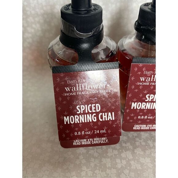 Bath and Body Works SPICED MORNING CHAI 4 Wallflower Refills - Picture 2 of 5